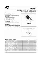 DataSheet ST1802HI pdf